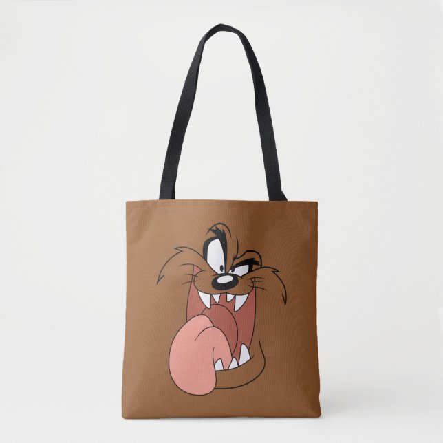 TAZ™ Crazy Smile Tote Bag (Front)