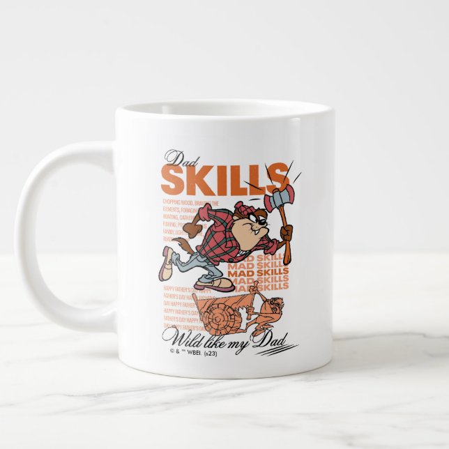 TAZ™ - Dad Skills Large Coffee Mug (Left)