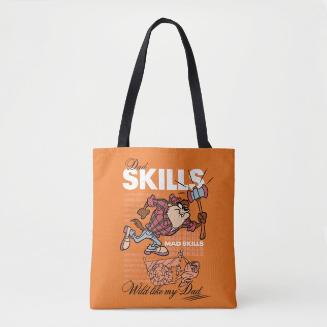 TAZ™ - Dad Skills Tote Bag (Front)