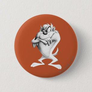 TAZ™ Drawing 6 Cm Round Badge