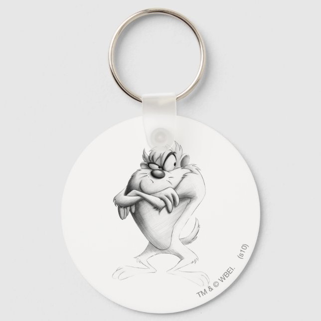 TAZ™ Drawing Key Ring (Front)