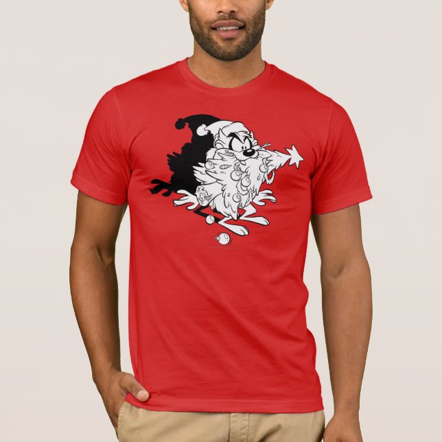 TAZ™ eating Christmas tree T-Shirt (Front)