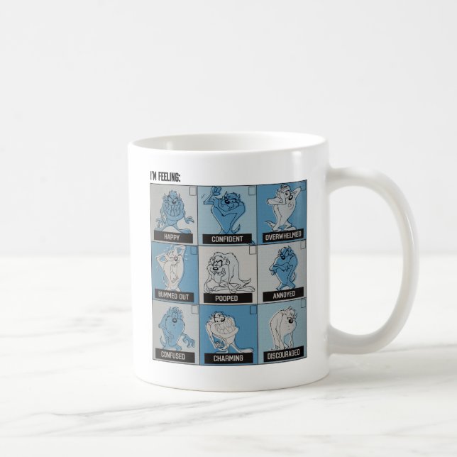 TAZ™ Emotion Checkbox Coffee Mug (Right)