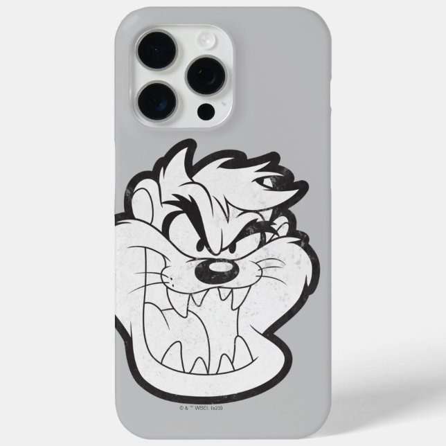 TAZ™ Evil Grin Badge Case-Mate iPhone Case (Back)