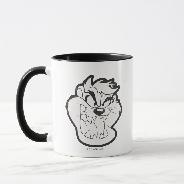 TAZ™ Evil Grin Badge Mug (Left)