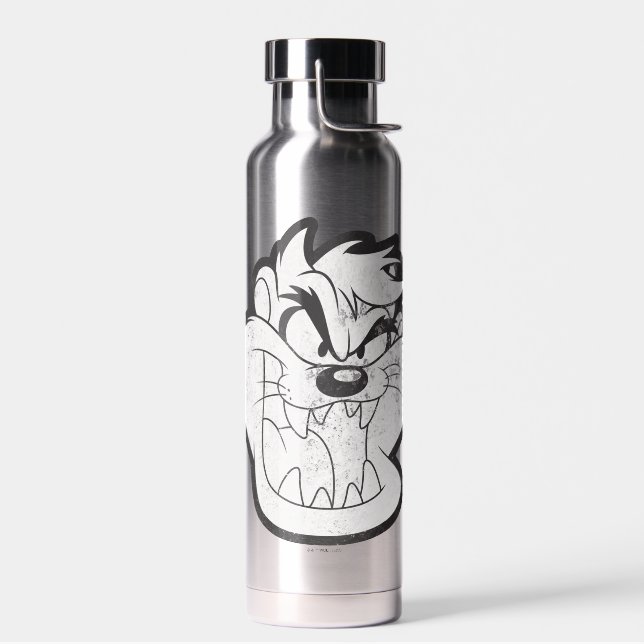 TAZ™ Evil Grin Badge Water Bottle (Left)