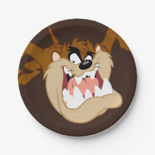 TAZ™ Evil Grin Paper Plate