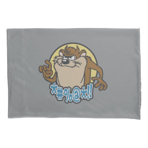 TAZ™ Expletive Circle Graphic Pillowcase