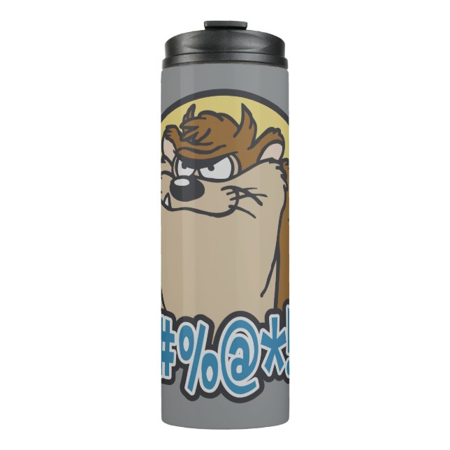 TAZ™ Expletive Circle Graphic Thermal Tumbler (Front)