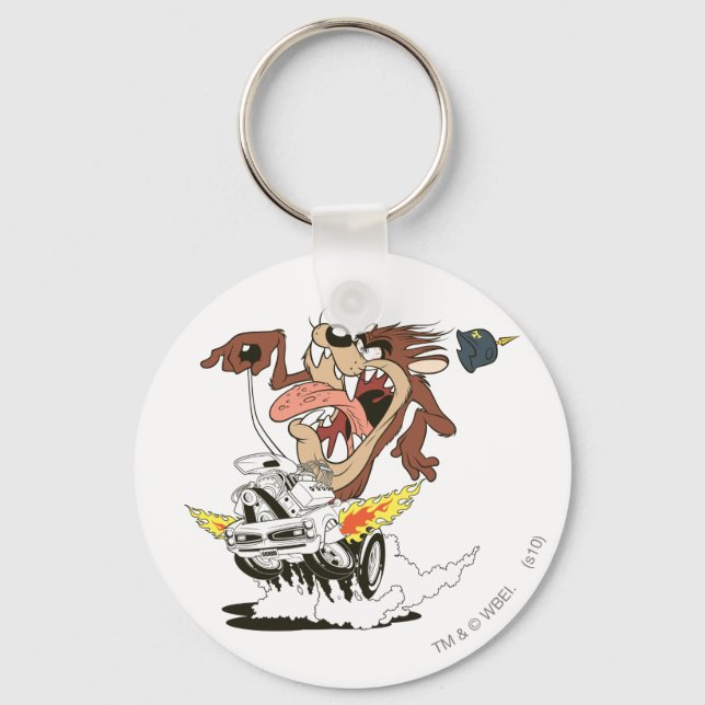 TAZ™ Furious Driving Key Ring (Front)