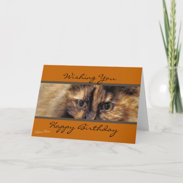 Taz HappyBirthday-customise Card (Front)