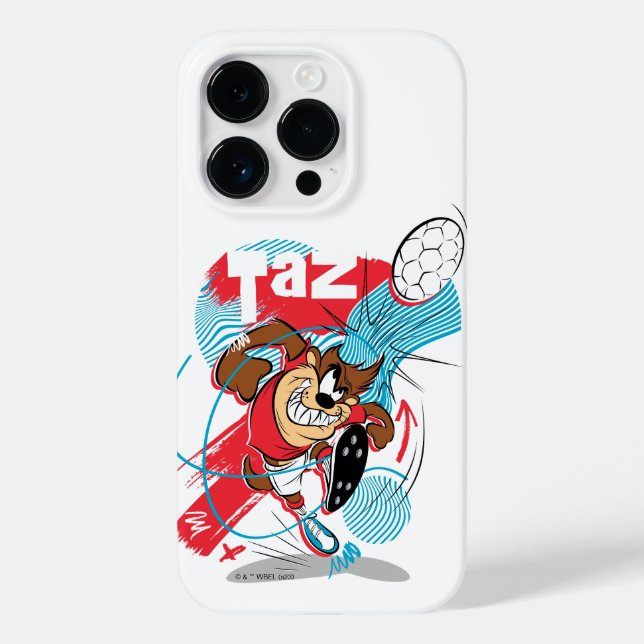 TAZ™ Headbutting Soccer Ball Case-Mate iPhone Case (Back)