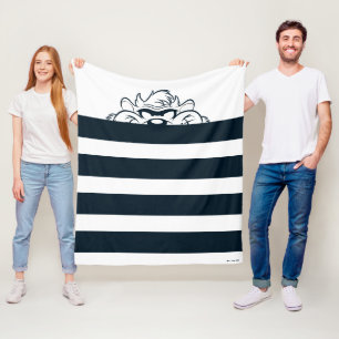 TAZ™ Hiding In Stripes Fleece Blanket