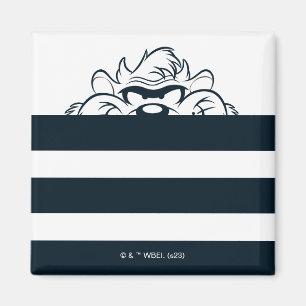 TAZ™ Hiding In Stripes Magnet