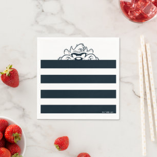 TAZ™ Hiding In Stripes Napkin