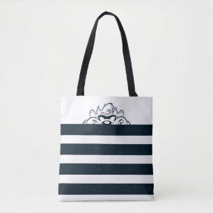 TAZ™ Hiding In Stripes Tote Bag
