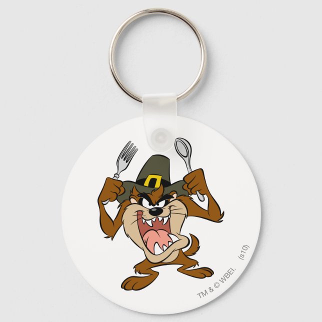 TAZ™ Hungry Key Ring (Front)
