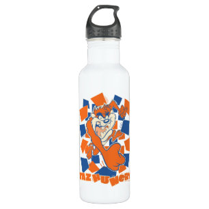 TAZ™ Hungry Smashing Through Chequered 710 Ml Water Bottle