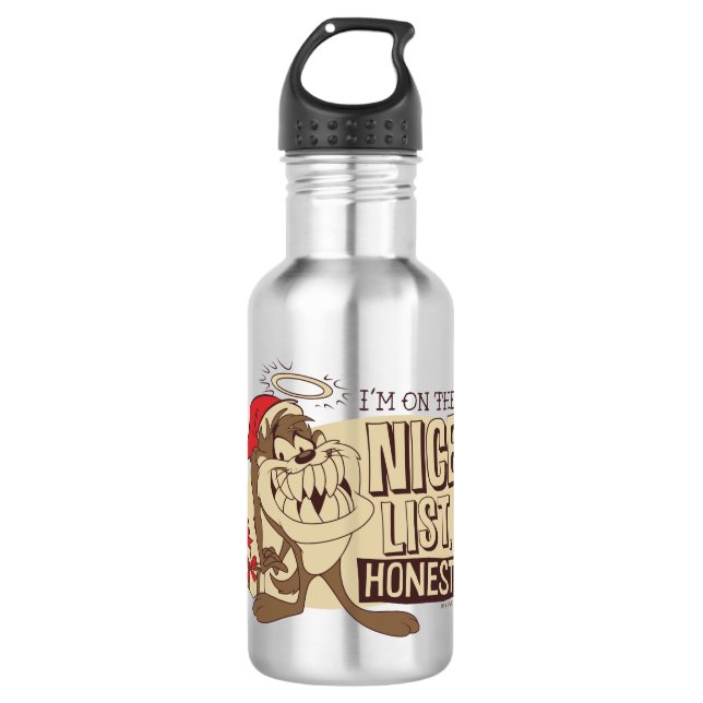TAZ™- I'm On The Nice List 532 Ml Water Bottle (Front)