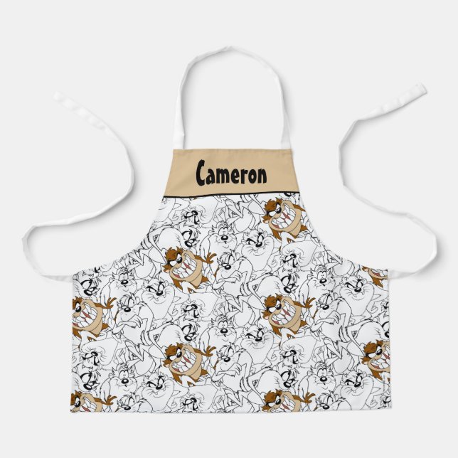 TAZ™ Line Art Colour Pop Pattern Apron (Front)