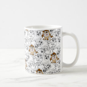 TAZ™ Line Art Colour Pop Pattern Coffee Mug