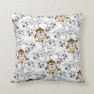 TAZ™ Line Art Colour Pop Pattern Cushion