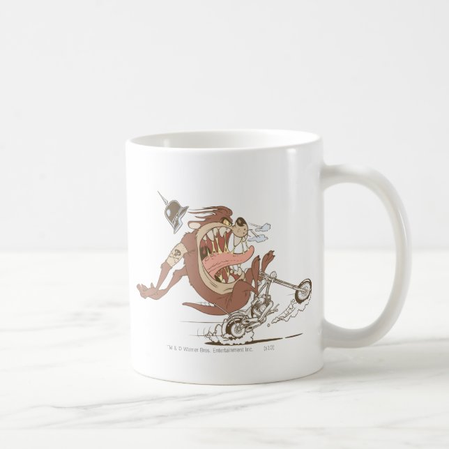 TAZ™ Motorcycle Fury Coffee Mug (Right)