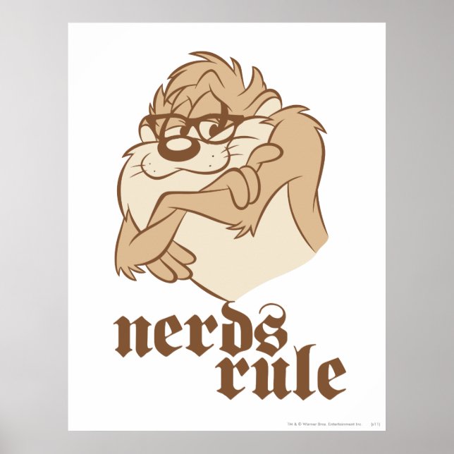 TAZ™ - Nerds Rule Poster (Front)