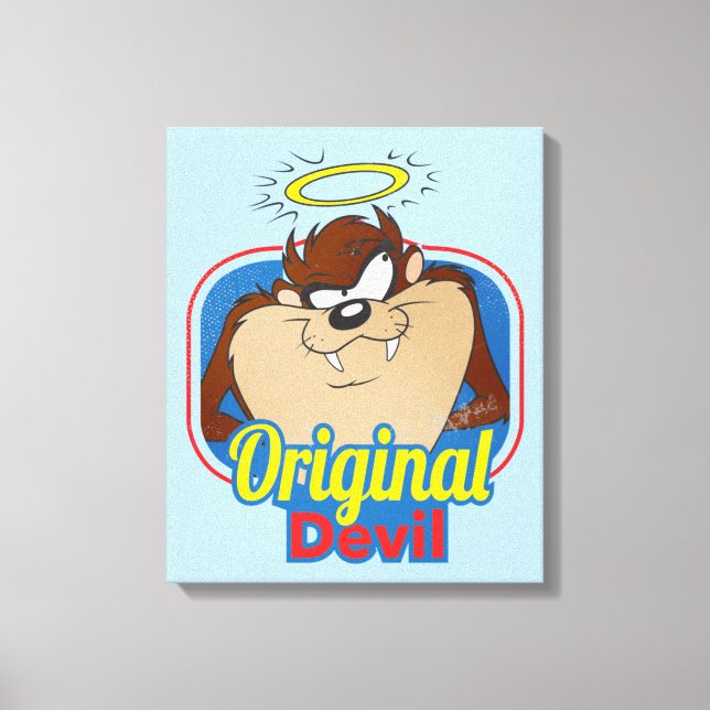 TAZ™ Original Devil Canvas Print (Front)