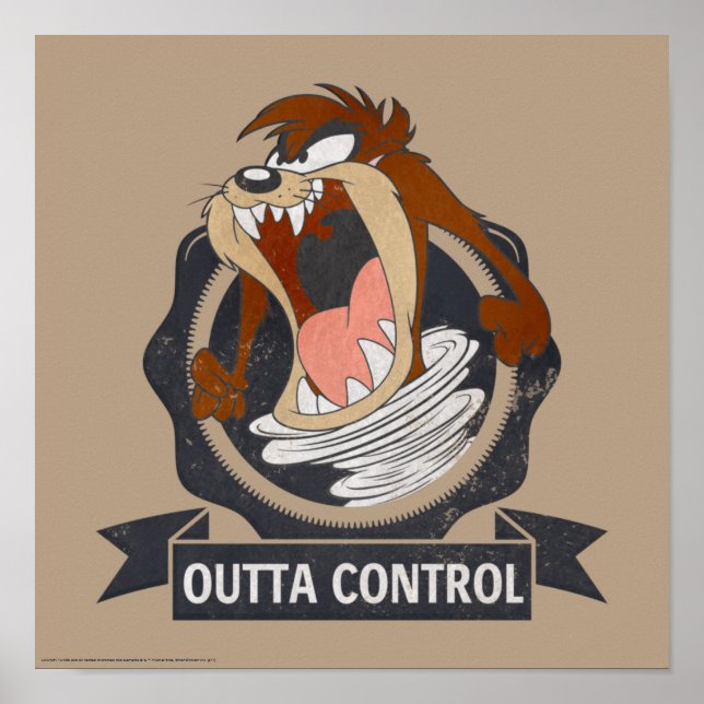 TAZ™ Outta Control Poster (Front)