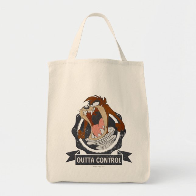 TAZ™ Outta Control Tote Bag (Front)