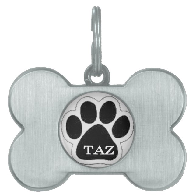 Taz Pet Tag (Front)