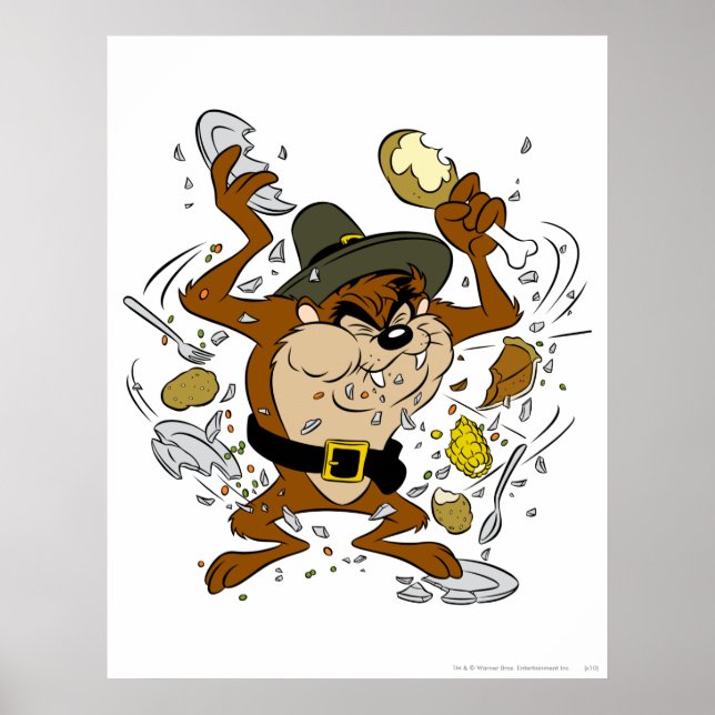 TAZ™ Ploughing Down Poster (Front)