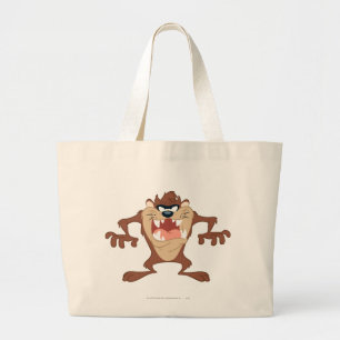 TAZ™ posing 14 Large Tote Bag