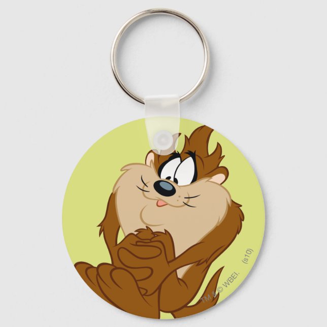 TAZ™ posing 4 Key Ring (Front)
