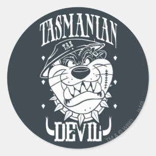 TAZ™ - Rebel Classic Round Sticker