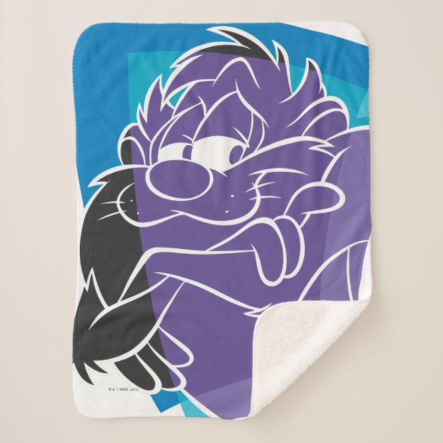 TAZ™ Smug Sherpa Blanket (Front)