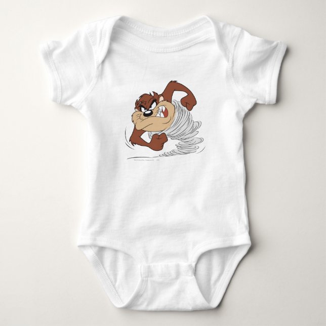 TAZ™ spinning fast Baby Bodysuit (Front)