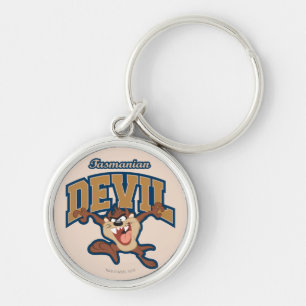 TAZ™ Tasmanian Devil Patch Key Ring