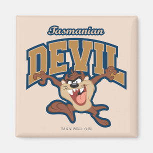 TAZ™ Tasmanian Devil Patch Magnet