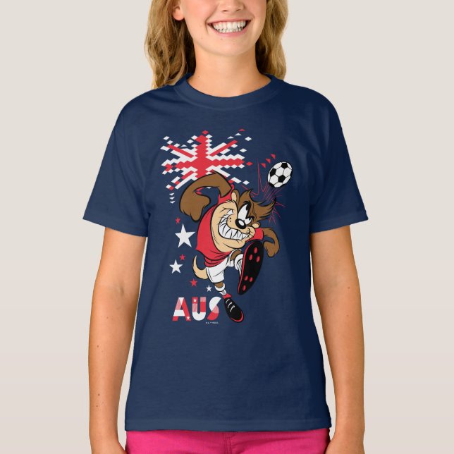 TAZ™ Team Australia Soccer Grahic T-Shirt (Front)