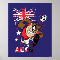 TAZ™ Team Australia Soccer Graphic