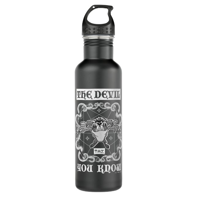 TAZ™ The Devil You Know 710 Ml Water Bottle (Front)
