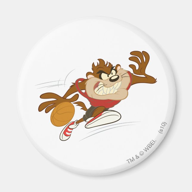 TAZ™ the Dribbling Cyclone Magnet (Front)