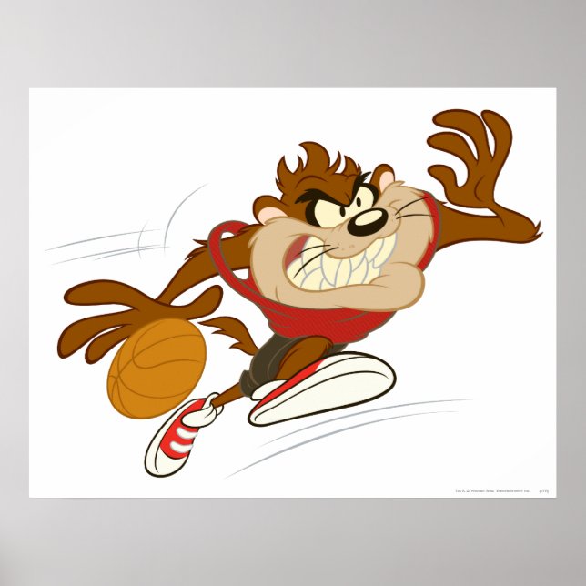 TAZ™ the Dribbling Cyclone Poster (Front)