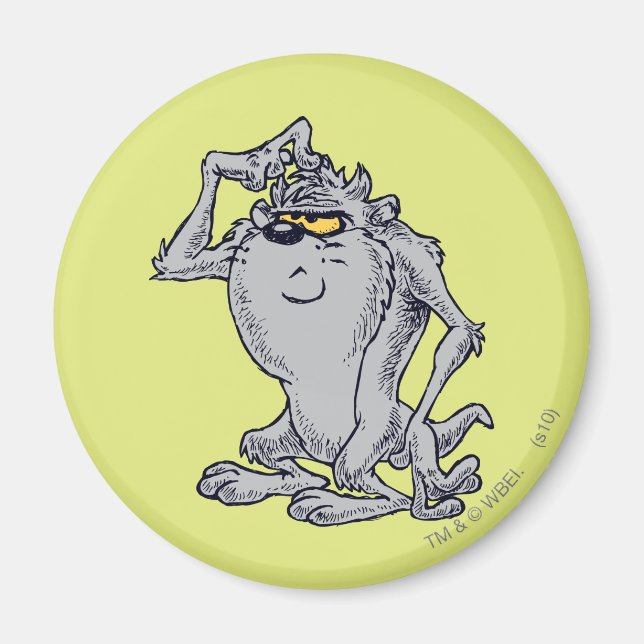 TAZ™ Thinking Artistic Design Magnet (Front)