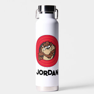 TAZ™ Through LOONEY TUNES™ Circles   Add Your Name Water Bottle