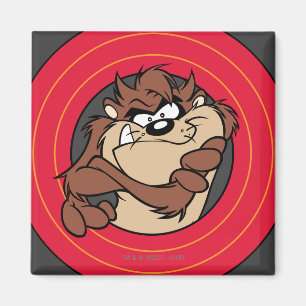 TAZ™ Through LOONEY TUNES™ Circles Magnet