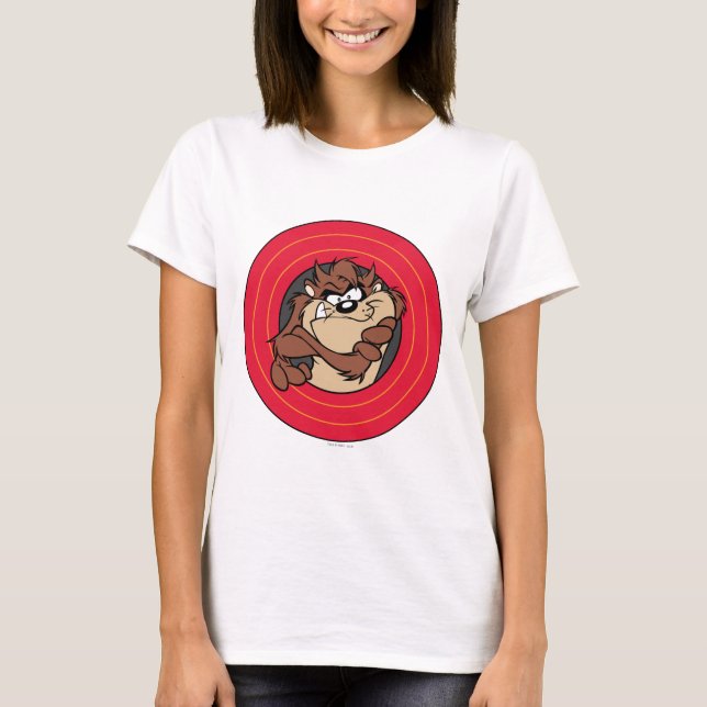 TAZ™ Through LOONEY TUNES™ Circles T-Shirt (Front)