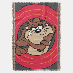 TAZ™ Through LOONEY TUNES™ Circles Throw Blanket
